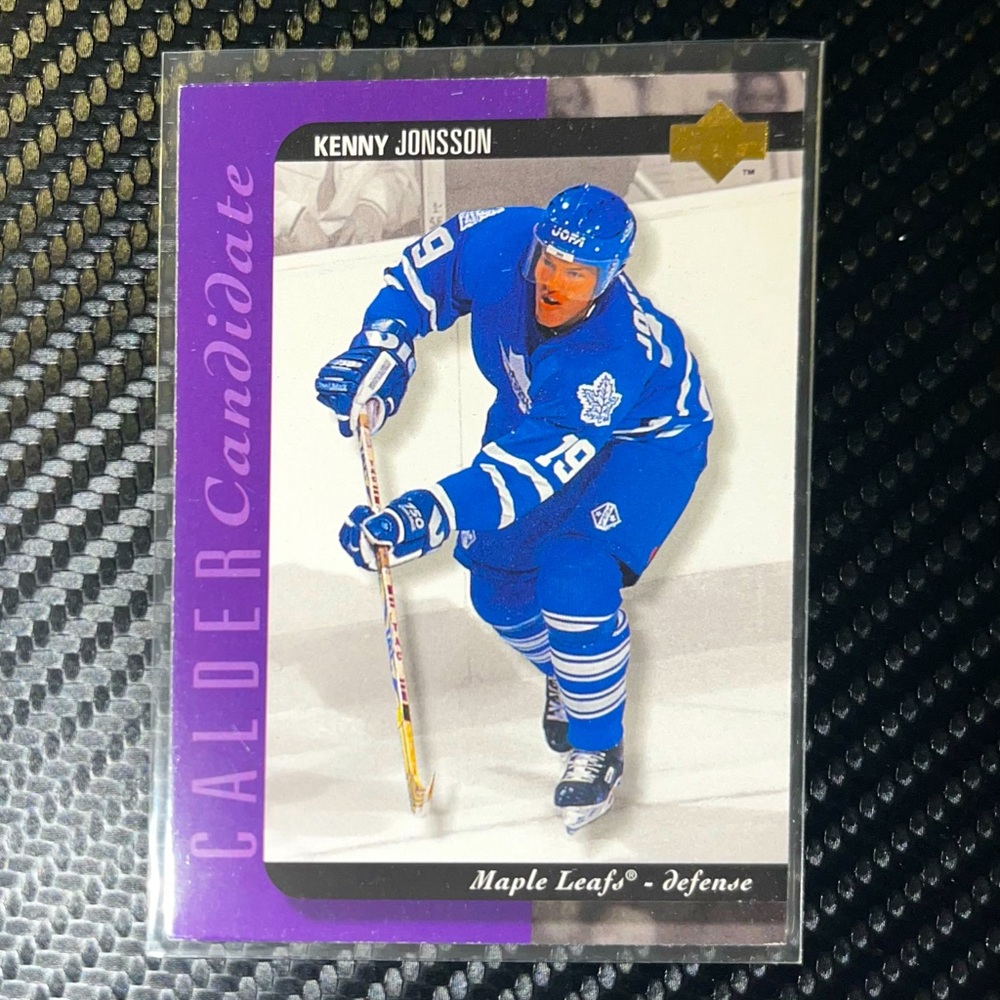Kenny Jonsson 1995 Toronto Maple Leafs Upper Deck #530 Trading Card VINTAGE